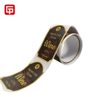 Impresión de Etiquetas Personalizadas para Cerveza, Whisky, Brandy, Vino, Bebidas y Jugos, Etiqueta con Logotipo de Marca en Relieve, Etiqueta Adhesiva para Botellas de Vino, Etiqueta de Embalaje para Vino