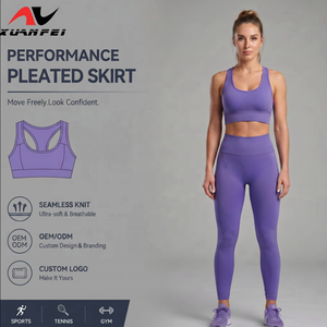 Reggiseno Sportivo Elettrico Viola Personalizzabile Senza Cuciture con Orlo a Costine <span class=keywords><strong>per</strong></span> Yoga e Palestra, Abbigliamento Sportivo Traspirante ad Alto Impatto - Product Image 1