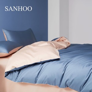 Sanhoo เตียงโรงแรมขนาดคิงไซส์ทำจากผ้าฝ้ายเย็บเป็นเส้นยาวมีในสต็อก - Product Image 6