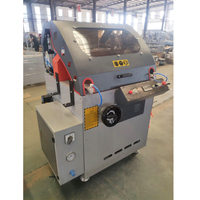 Machine de découpe automatique à tête unique pour profilés aluminium et PVC, avec fonction manuelle