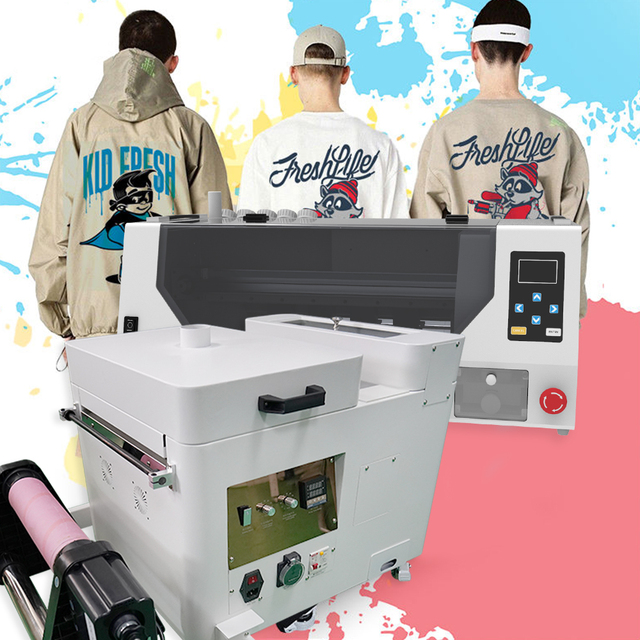 KECAI Direct to Film Inkjet Printer T-shirt Printing Machine A3 DTF Printer with Double I1600 XP600 Print Head