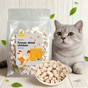 Alimento para Mascotas al por Mayor, Bajo en Carbohidratos, Bajo en Calorías, Alto en Proteínas, Vitaminas y Minerales, Bocadillos para Perros y Gatos, Golosinas de Pollo Liofilizado 100% Natural - Product Image 2