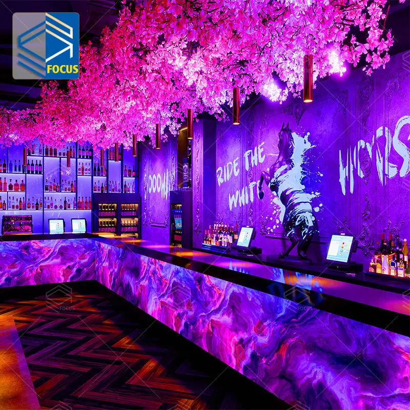 Mobiliário personalizado do clube noturno novo design restaurante cabine sofá para o salão móveis bar clube noturno