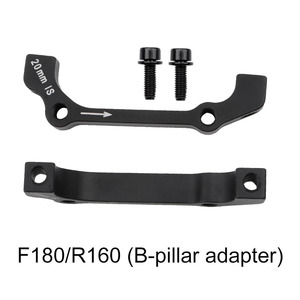 Adaptateur de <span class=keywords><strong>frein</strong></span> à <span class=keywords><strong>disque</strong></span> <span class=keywords><strong>VTT</strong></span> 160/180/203mm IS/PM, étrier en alliage d'aluminium pour accessoire de vélo PM/IS - Product Image 5