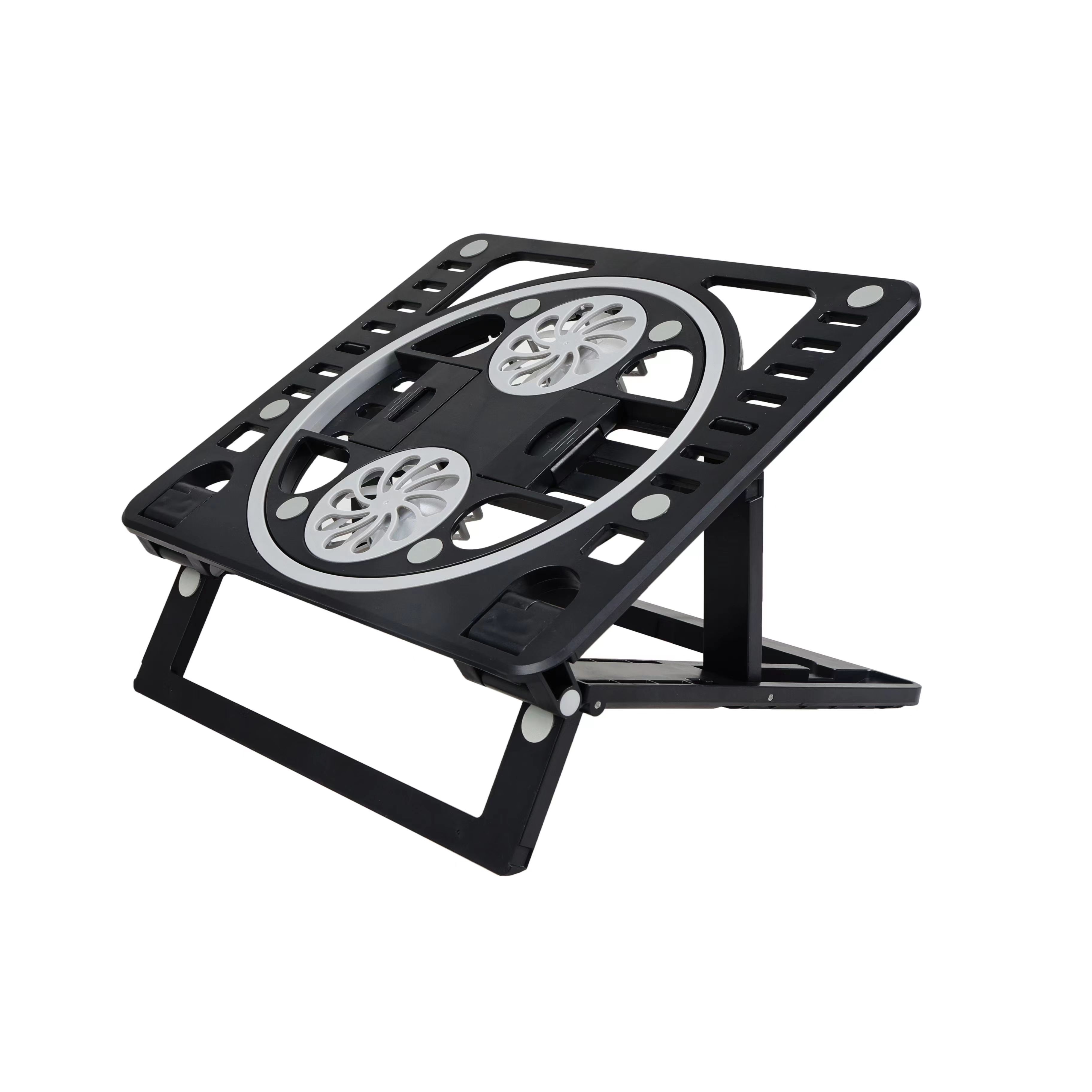 Новое поступление 2022, игровые 2 вентилятора, электрический вентилятор, охлаждающая подставка для ноутбука с 6 режимами регулировки высоты