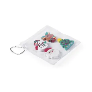 Set <b>Erasers</b> Christmas Designs personalized gadgets - Product Image 3