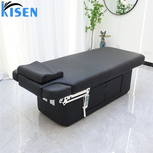 KISEN Lash <b>Bed</b> Modern Luxurious 4 Motors Adjustable Salon Shop Spa Treatment Electric Massage Table Facial Cosmetic Beauty <b>Bed</b> - Product Image 3