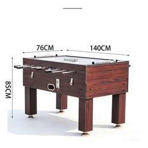 Table de football de table professionnelle classique WQ 48 pouces avec porte-gobelets pour cafés, prix usine, en MDF, personnalisable - Product Image 3