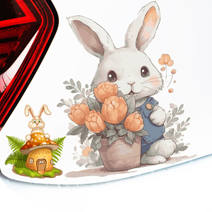 Pegatinas de Vinilo para Automóviles con Diseño de Dibujos Animados y Anime, Personalizadas, Ecológicas, Resistentes al Agua, con Barnizado UV, Impresión por Troquelado, Logotipo, Decorativas, Imán de PVC - Product Image 2