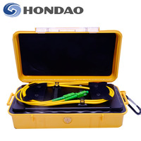 Alat Uji Kabel Patch Cord Fiber Optik OTDR, Kotak Kabel Launch, Konektor SC/UPC SC/APC, Eliminator Zona Mati SM, Hondao FTTH FTTB