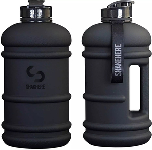<span class=keywords><strong>2</strong></span>.<span class=keywords><strong>2</strong></span> L kapasitas besar Matt kustom setengah galon air Jugs BPA gratis bocor botol air kebugaran Gym berkemah dewasa Hiking