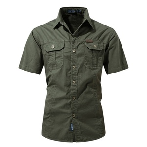 Camisas de Hombre de Manga Corta con Botones, Camisa Polo, Moda Casual de Verano, Camisas de Playa, Ropa de Pesca, Ropa de Caza - Product Image 6