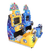 Mesin Game Balap Mobil Anak Terbaik Dengan Layar HD dan Setir Aman untuk Pusat Perbelanjaan atau Pusat Hiburan Keluarga