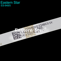 Kit ES-948 x 2 Bandes LED Phi 32phg5813/77 5 LED avec Code Tira CEJJ-LB320Z-5S1P-M3030-G-3 pour Rétroéclairage TV LED