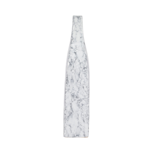 Vaso in Ceramica Scultoreo, Forma Affusolata Moderna, Pezzo Decorativo per Soggiorno - Product Image 4