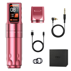 เครื่องสักไร้สายแบบปรับระดับได้ ความจุแบตเตอรี่ 2000mAh สำหรับงานศิลปะบนร่างกาย ขายส่ง - Product Image 6