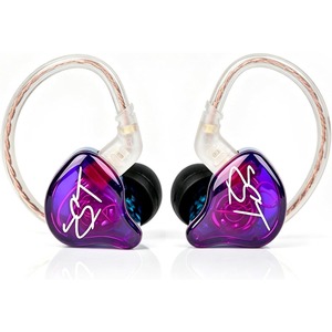 YINYOO <span class=keywords><strong>KZ</strong></span>-<span class=keywords><strong>ZST</strong></span> Écouteurs intra-auriculaires hybrides colorés à armature dynamique 1BA+1DD HiFi <span class=keywords><strong>KZ</strong></span> - Product Image 1