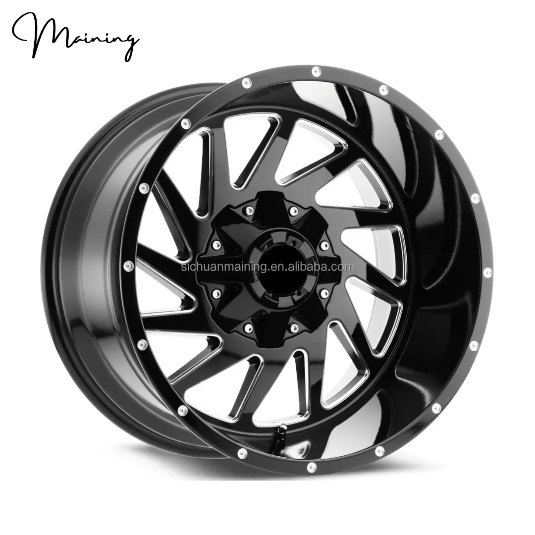 Bánh Xe Ô Tô Hành Khách Vành Xe Địa Hình 20x10j 6X139.7 Cho Bánh Xe Dodge Ram