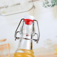 Usine 500ml 1000ml Verre Flip Top Bouteilles Cap pour Boisson Bouteille D'eau Boucle Couvercle Swing Top