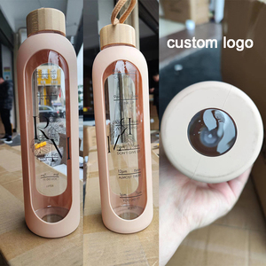 16oz 32oz 40oz 50oz Drinking Glasses Tumbler Clear Glass Cup Reusable <strong>Beer</strong> <strong>Can</strong> Shaped High Borosilicate Glass Cup With <strong>Handle</strong> - Product Image 5