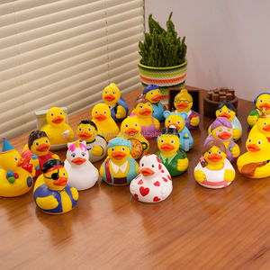 Patitos de Goma Personalizados de 3 Pulgadas, Diseño de <span class=keywords><strong>Sirena</strong></span>, para Carreras, Buceo, San Valentín, Color Amarillo Jeep, Fabricante, Juguetes de PVC Flotantes para Baño, Juguetes de Vinilo - Product Image 5