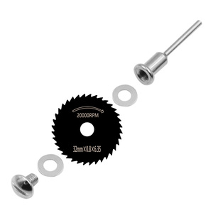 6Pcs <b>Mini</b> HSS <b>Circular</b> <b>Saw</b> Blade Rotary Tool for Metal Cutter Power Tools Drill Mandrel Cutoff 22-44mm Wood Cutting Discs - Product Image 3