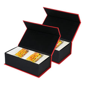 特注高級アパレル包装箱20*11 * 6.5cmペーパーボード服/靴ロゴデザインスキンケアギフトセット紙 - Product Image 5