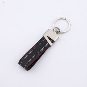 Personalized Laser Engraving logo Sublimation Blank Faux Leather <b>Key</b> Chain Holder <b>Ring</b> Custom Luxury Car Pu Leather Keychain - Product Image 4