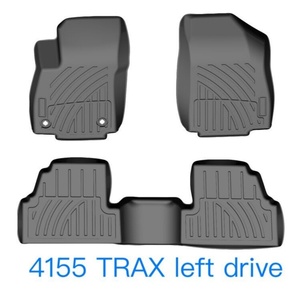 Alfombrillas de Piso al por Mayor, Accesorios Interiores para Automóviles en 3D, Alfombrilla Trasera Impermeable de TPE para Chevrolet TRAX 2015 en Adelante - Product Image 1