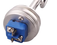 Chauffe-eau immergé DERNORD SUS304 1,5 pouces Tri-clamp (OD50,5 mm) 240 V / 3,5 kW / 4,5 kW / 5,5 kW, élément chauffant électrique pour brassage, en stock