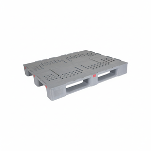 พาเลทพลาสติกเสริมแรง MW-M ขนาด 100x120 ซม. สำหรับงานหนัก พร้อมโครงเหล็ก รองรับน้ำหนักได้ดี สำหรับคลังสินค้า ทางเข้า 4 ทิศทาง - Product Image 2