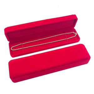 Cajas de Embalaje de Joyería Rectangulares de Terciopelo Vintage de Lujo Personalizadas Everwin Modelo 2025051601, Diseño Personalizable con el Logotipo del Cliente - Product Image 4