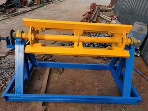 Wadley High Quality Manual Steel Coill GI PPGI Uncoiler <b>Metal</b> Leveling Decoiler Machine - Product Image 5