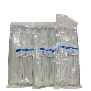 สายรัดแบบล็อคด้วยตัวเองขนาด25มม. X 200มม. สีขาวเป็นมิตรต่อสิ่งแวดล้อมสำหรับจัดสายไฟหนาใช้ในบ้าน - Product Image 4