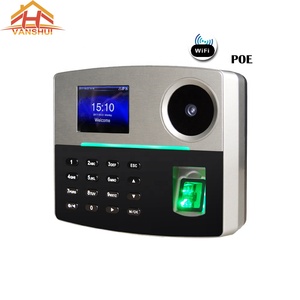 La verificación múltiple de alta calidad desbloquea la huella digital y la palma incorporada en la máquina de asistencia de tiempo de alarma con WiFi y 3G - Product Image 5