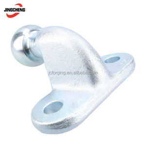 Gancio di Traino Universale in Acciaio con Sfera e Occhione a Perno Combinato per Auto, Camion e Rimorchi - Product Image 3