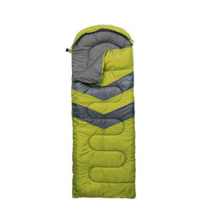 Sac de couchage enveloppant Woqi pour adulte, 1,8 kg, coton respirant, pour le camping, la randonnée, utilisation en plein air, vert herbe - Product Image 1