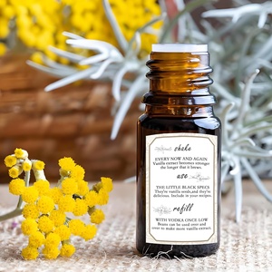 Étiquettes saveur vanille pour boîtes à <span class=keywords><strong>cupcakes</strong></span> de boulangerie et de café, autocollants pour bouteilles de sirop vanille, logo personnalisé - Product Image 4