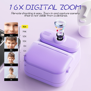 Prix de liquidation - <span class=keywords><strong>Appareil</strong></span> <span class=keywords><strong>photo</strong></span> <span class=keywords><strong>instantané</strong></span> IF11 avec impression <span class=keywords><strong>photo</strong></span>, vidéo Full HD, écran de 2 pouces, matériau en silicone - Jouet éducatif - Product Image 4