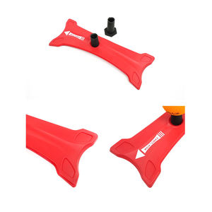 ทีกอล์ฟใหม่ X ทีออฟชุดเปิดตัวพลังแบบพกพาเสื่อจรวด + ทีกอล์ฟสีดำ2ลูกและปรับปรุงเป้าหมาย - Product Image 5