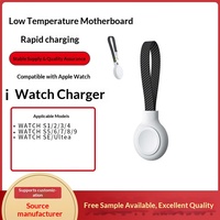 Kompatibel dengan Watch Series S1-S9 SE/Ultra Wireless Charger Kabel Pengisian Daya Magnetik Kompatibilitas Universal Output 2.5W