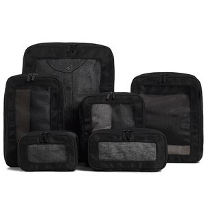 <b>Compression</b> Packing Cubes for Travel Luggage Organizer <b>Bags</b> Double Zipper Packing Cubes for Suitcases (6-Pack, Multiple color) - Product Image 3
