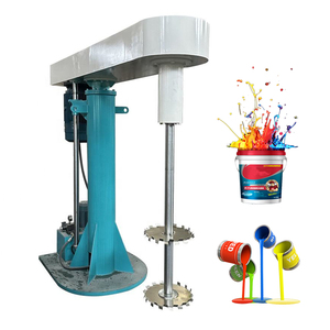 Mélangeur de peinture murale à levage hydraulique 1000L, agitateur haute vitesse, machine de dispersion rapide - Product Image 1