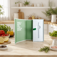 Boîte d'emballage de montre de luxe écologique réutilisable en carton avec fermeture magnétique