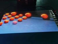 Écran de film transparent LED, mur vidéo transparent, publicité sur verre avec haute visibilité, produit d'affichage LED innovant