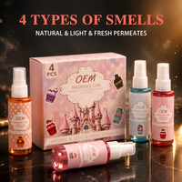 Fournisseur en gros de brumes corporelles, coffret cadeau de brumes parfumées, parfum corporel léger et frais, brume parfumée portable OEM, spray corporel et capillaire non irritant