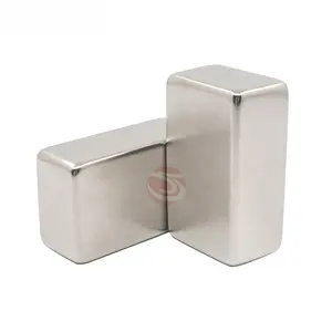 China Supplier Magnetic Strong Ndfeb Neodymium N52 Block Magnet For Water Treatment