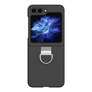 Funda de teléfono de PC mate a prueba de golpes para Samsung para Galaxy <span class=keywords><strong>Z</strong></span> Flip 6 ZFlip 4 <span class=keywords><strong>Motorola</strong></span> <span class=keywords><strong>RAZR</strong></span> 40 ULTRA Clear PC Cover con anillo de dedo - Product Image 2