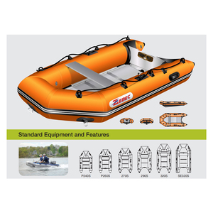 Zebec Bateau pneumatique miniature camouflage <span class=keywords><strong>pas</strong></span> <span class=keywords><strong>cher</strong></span>, petit bateau de pêche, tube flottant, bateau pneumatique pour les lacs et les rivières avec pompe - Product Image 5