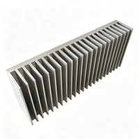 Extrusion de dissipateur de chaleur en aluminium série 6000 176(W)* 33(H)* 75(L)mm dissipateur thermique d'amplificateur personnalisé